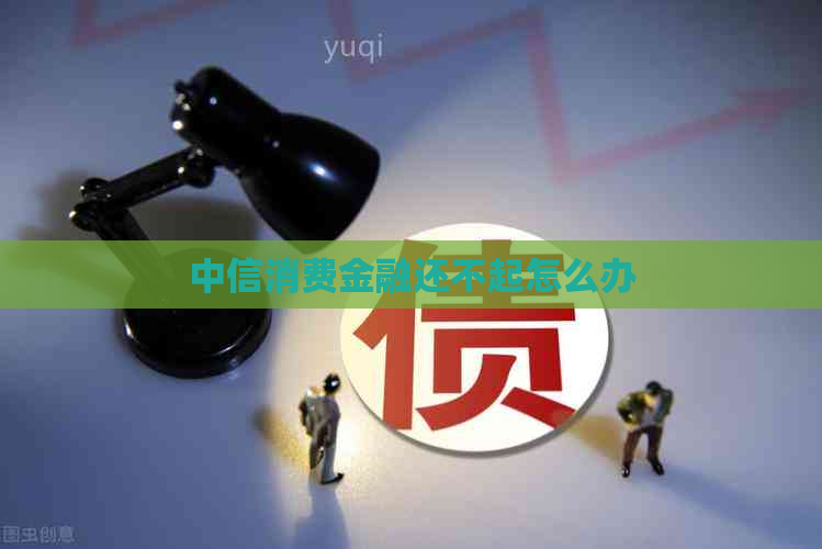 中信消费金融还不起怎么办