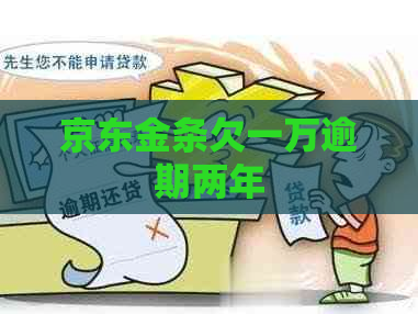 京东金条欠一万逾期两年