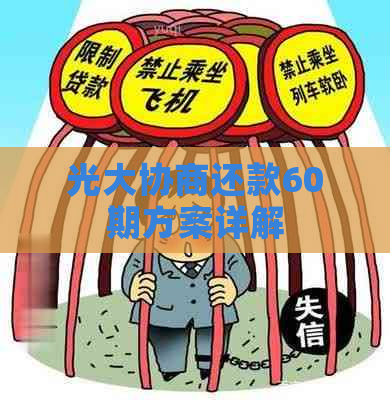 光大协商还款60期方案详解