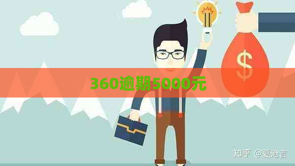 360逾期5000元