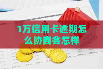 1万信用卡逾期怎么协商会怎样