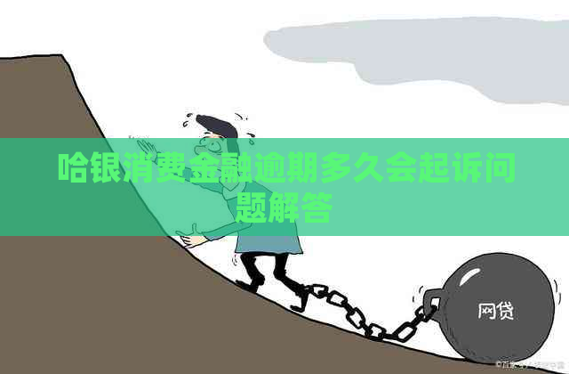 哈银消费金融逾期多久会起诉问题解答