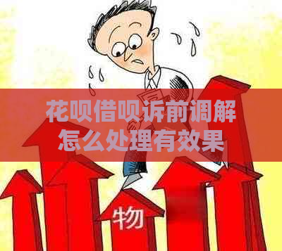 花呗借呗诉前调解怎么处理有效果
