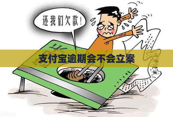 支付宝逾期会不会立案