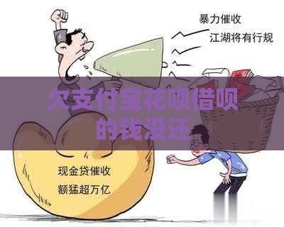 欠支付宝花呗借呗的钱没还