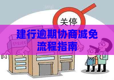 建行逾期协商减免流程指南