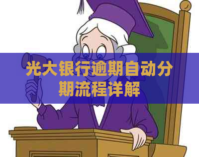 光大银行逾期自动分期流程详解