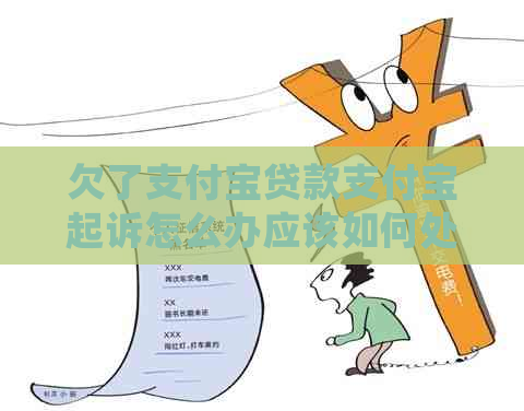 欠了支付宝贷款支付宝起诉怎么办应该如何处理