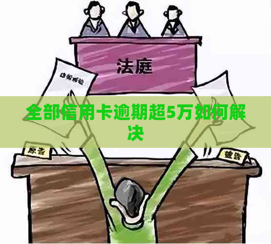 全部信用卡逾期超5万如何解决
