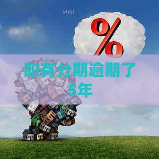 即有分期逾期了5年