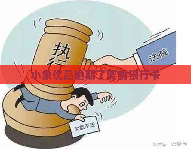 小象优品逾期了要封银行卡