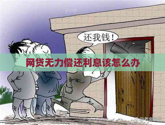 网贷无力偿还利息该怎么办