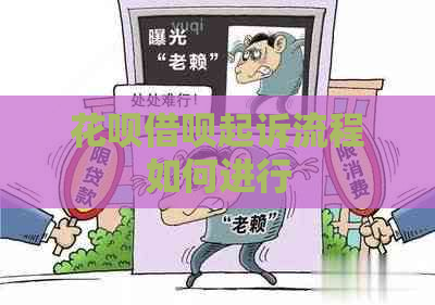 花呗借呗起诉流程如何进行