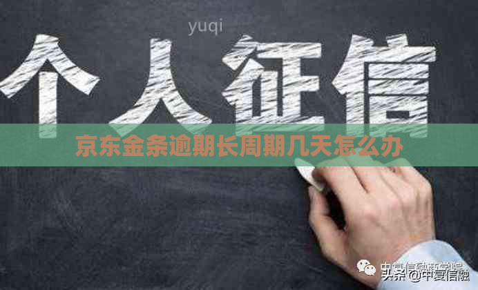 京东金条逾期长周期几天怎么办