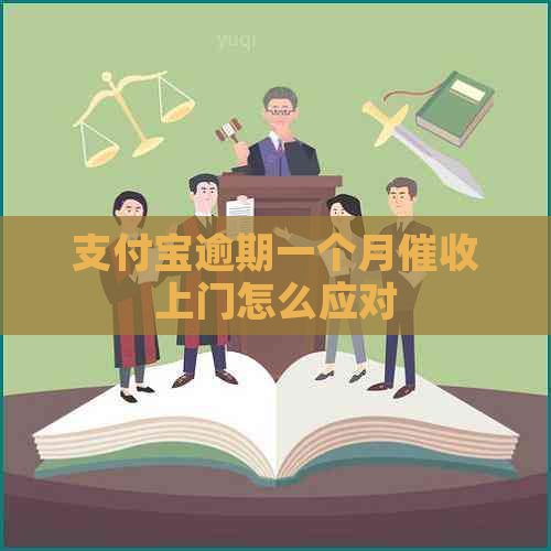 支付宝逾期一个月上门怎么应对