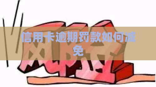 信用卡逾期罚款如何减免