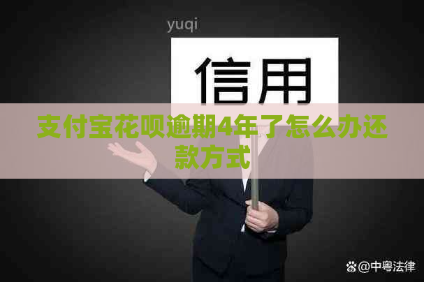 支付宝花呗逾期4年了怎么办还款方式