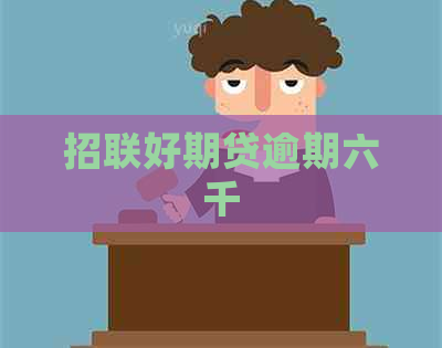 招联好期贷逾期六千