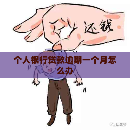 个人银行贷款逾期一个月怎么办