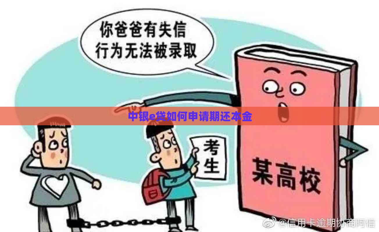 中银e贷如何申请期还本金