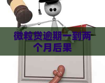 微粒贷逾期一到两个月后果