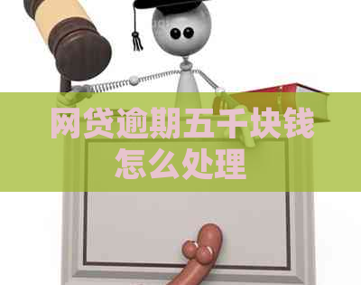 网贷逾期五千块钱怎么处理