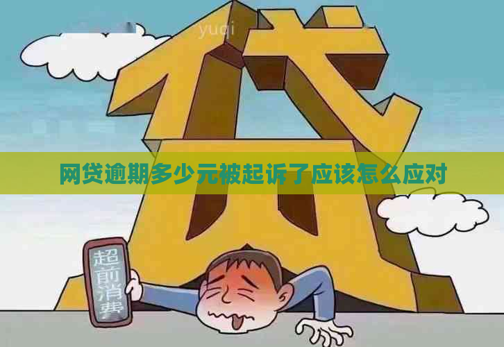 网贷逾期多少元被起诉了应该怎么应对