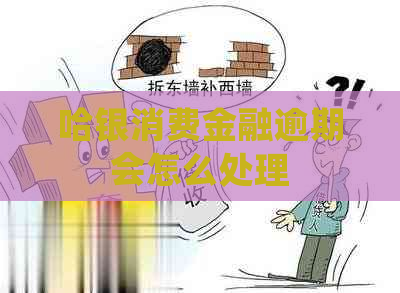 哈银消费金融逾期会怎么处理