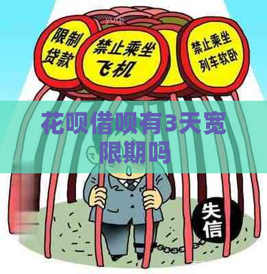 花呗借呗有3天宽限期吗