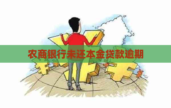 农商银行未还本金贷款逾期