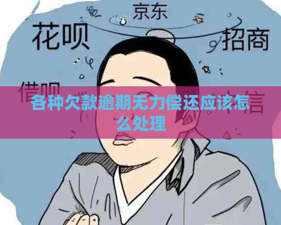 各种欠款逾期无力偿还应该怎么处理