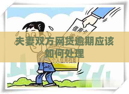 夫妻双方网贷逾期应该如何处理