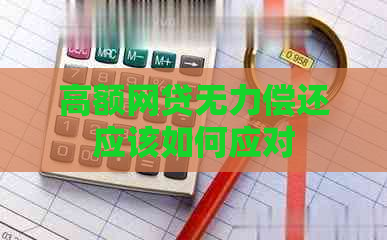 高额网贷无力偿还应该如何应对
