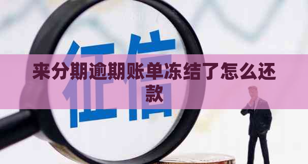 来分期逾期账单冻结了怎么还款