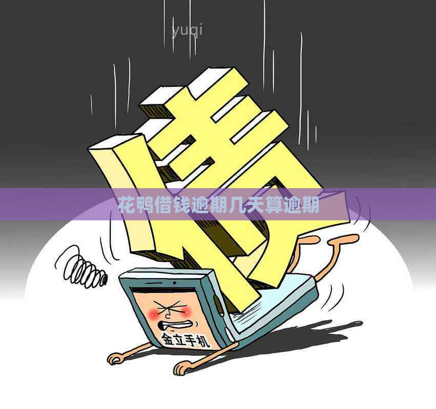 花鸭借钱逾期几天算逾期
