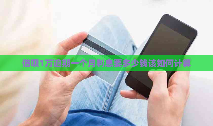 借呗1万逾期一个月利息要多少钱该如何计算