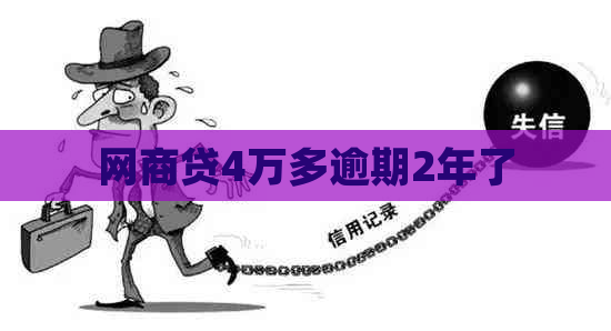 网商贷4万多逾期2年了
