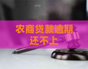农商贷款逾期还不上