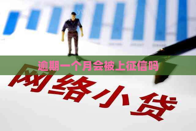 逾期一个月会被上吗