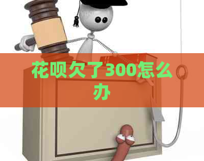 花呗欠了300怎么办