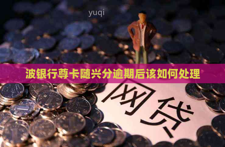 波银行尊卡随兴分逾期后该如何处理