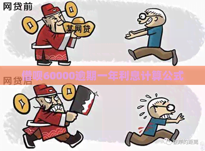借呗60000逾期一年利息计算公式