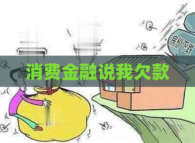 消费金融说我欠款