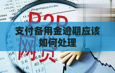 支付备用金逾期应该如何处理
