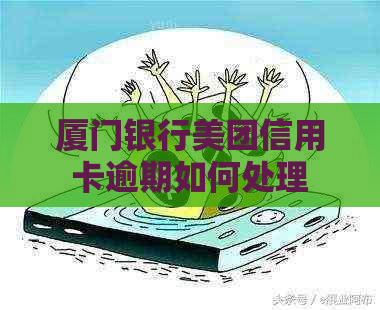 厦门银行美团信用卡逾期如何处理