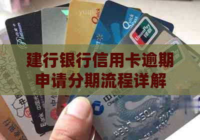 建行银行信用卡逾期申请分期流程详解
