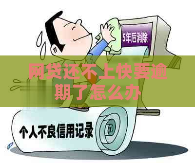 网贷还不上快要逾期了怎么办