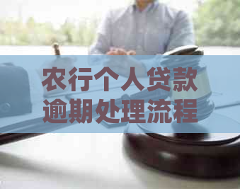 农行个人贷款逾期处理流程