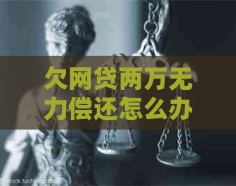 欠网贷两万无力偿还怎么办才好