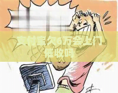 支付宝欠6万会上门吗